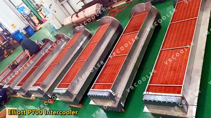 Stage 1 And Stage 2 Innercooler For A P700/1750 FS Rotary Compressor Stage 1 And Stage 2 Innercooler For A P700/1750 FS Rotary Compressor